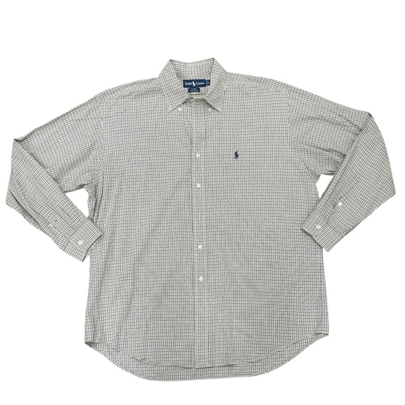 Ralph Lauren Blake 100% Cotton Button Down Shirt - Picture 1 of 4